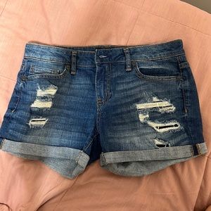Aeropostale Blue Jean Shorts Size 2